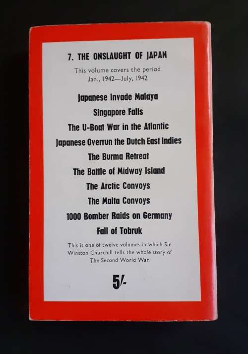 Winston Churchill - The Second World War: The Onslaught of Japan Vol.7