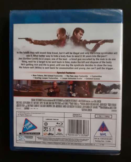 Looper - Bruce Willis & Emily Blunt (Blu-ray)