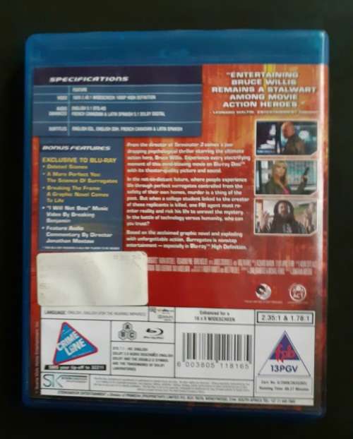 Surrogates - Bruce Willis (Blu-ray)
