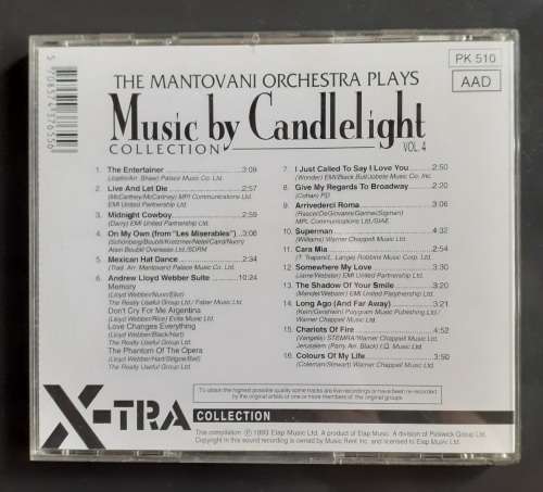 The Montovani Orchestra - Music by Candlelight Vol.4 (CD)