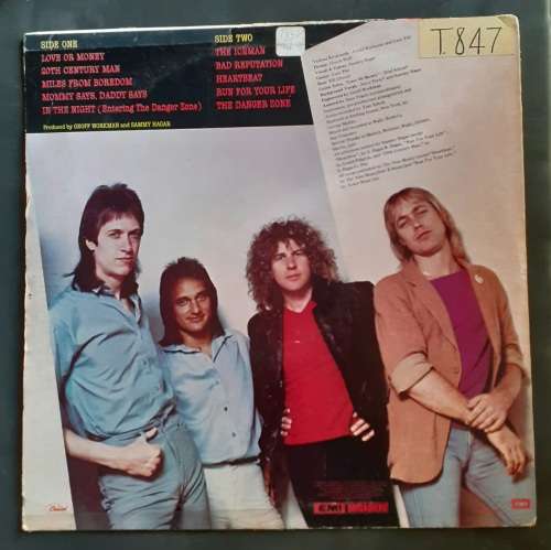 Sammy Hagar - Danger Zone LP Vinyl Record