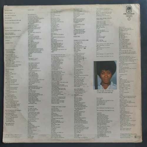 Joan Armatrading - Me Myself I LP Vinyl Record - Netherlands Pressing