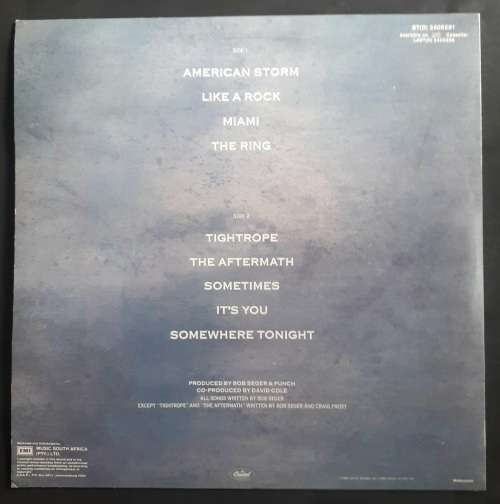 Bob Seger & The Silver Bullet Band - Like A Rock LP Vinyl Record