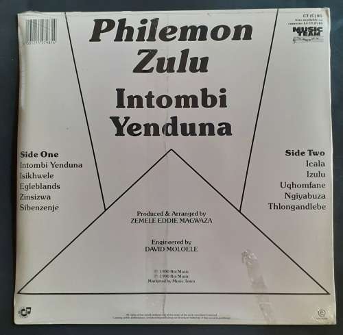 Philemon Zulu - Intombi Yenduna LP Vinyl Record (New & Sealed)
