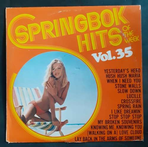 Springbok Hits of The Week Vol.35 LP Vinyl Record