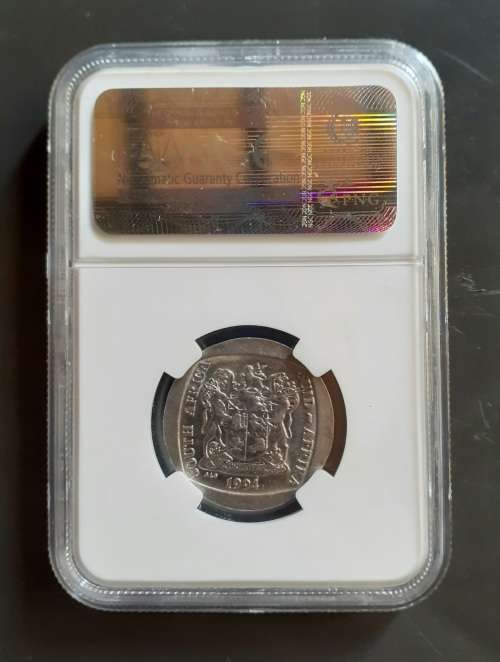 1994 Presidential Inauguration R5 Coin NGC Graded MS62