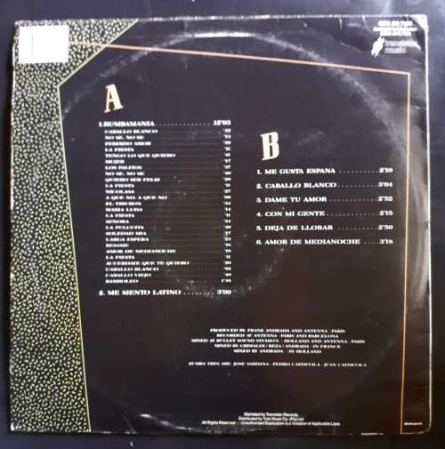 Rumba Tres - Rumbamania LP Vinyl Record