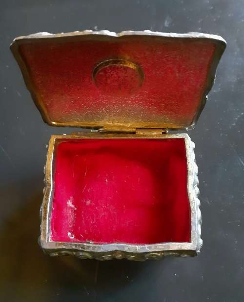 Small Ornamental Metal Box