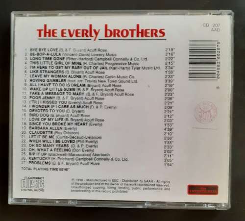 The Everly Brothers - Bye Bye Love (CD)