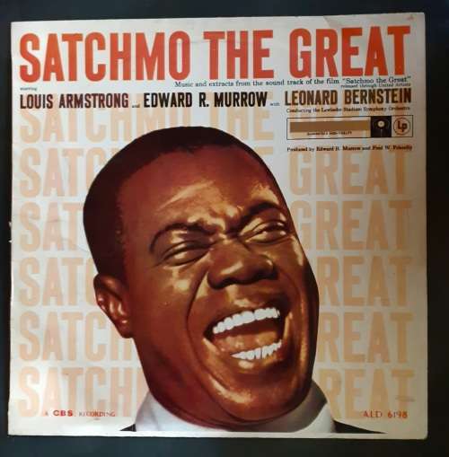 Louis Armstrong & Edward R. Murrow With Leonard Bernstein - Satchmo The Great LP Vinyl Record