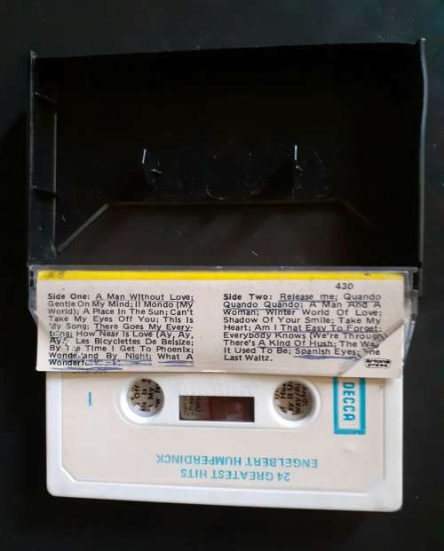 Engelbert Humperdinck - 24 Greatest Hits Cassette Tape