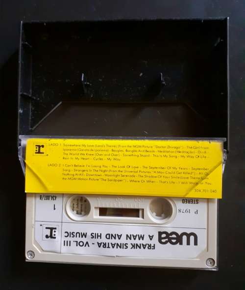 Frank Sinatra - A Man and His Music Vol.3 Cassette Tape - Brazil Edition