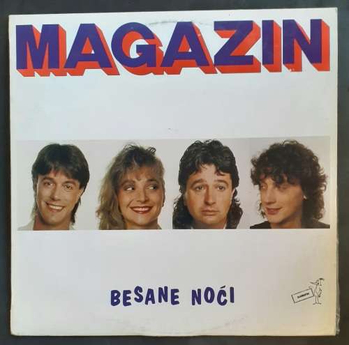 Magazin - Besane Noći LP Vinyl Record - Yugoslavia Pressing