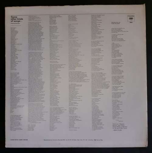 Bob Dylan  - Another Side Of Bob Dylan LP Vinyl Record - USA Pressing