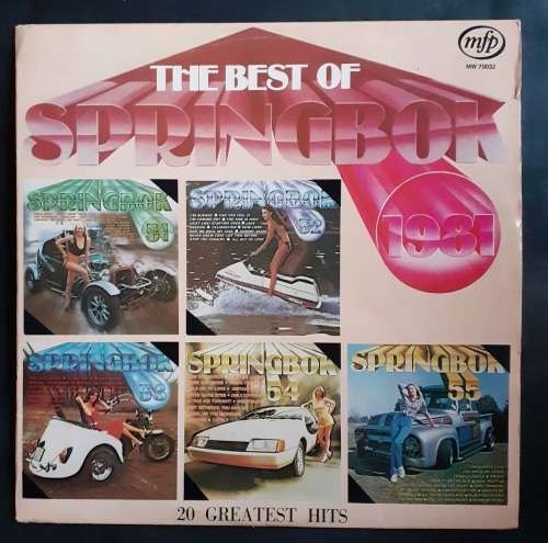 The Best of Springbok Hit Parade 1981 LP Vinyl Record