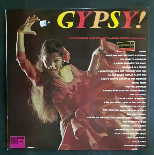 The Zigeuner Players With János Ferenc - Gypsy! LP Vinyl Record