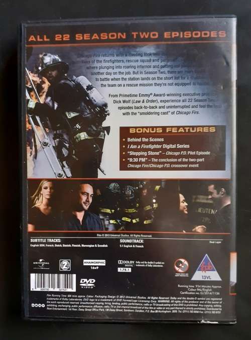 Chicago Fire - Season 2 (Set of 6 DVDs)