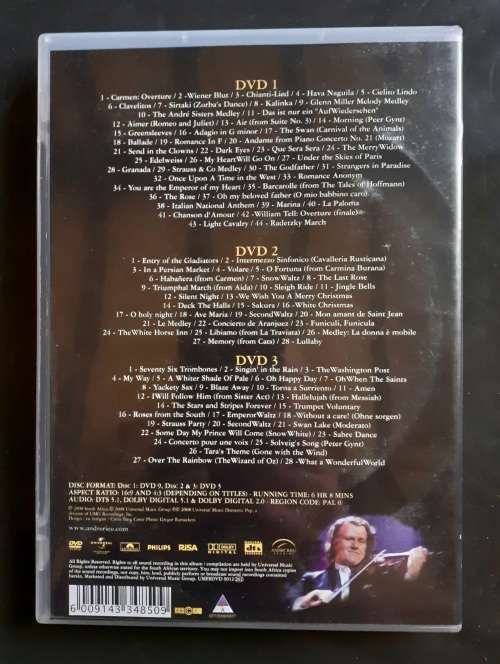 André Rieu - The 100 Greatest Moments (3 DVD Set)