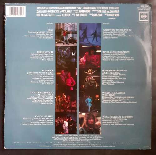 Sing (Original Motion Picture Soundtrack) LP Vinyl Record
