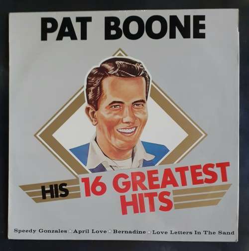 Pat Boone - His 16 Greatest Hits LP Vinyl Record