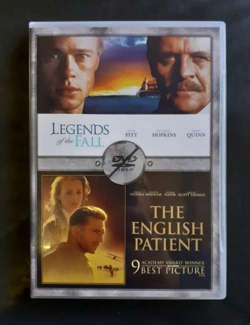 Legends of the Fall - Brad Pitt & The English Patient - Ralph Fiennes (2 DVD Set)