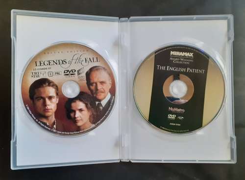 Legends of the Fall - Brad Pitt & The English Patient - Ralph Fiennes (2 DVD Set)