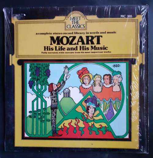 Mozart - His Life And His Music LP Vinyl Record - USA Pressing
