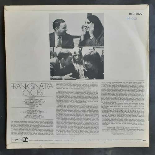 Frank Sinatra - Cycles LP Vinyl Record
