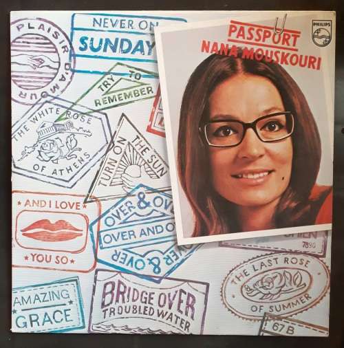 Nana Mouskouri - Passport LP Vinyl Record