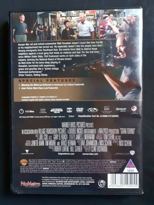 Gran Torino - Clint Eastwood (DVD)