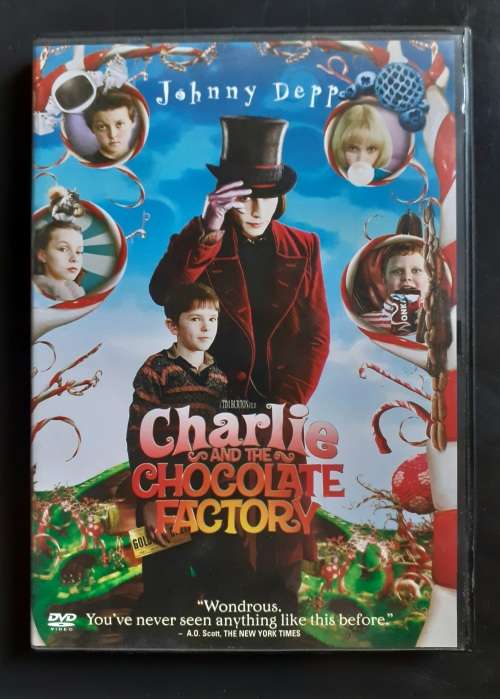 Charlie And The Chocolate Factory - Johnny Depp (DVD)