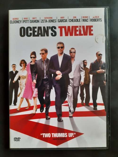 Ocean`s Twelve - George Clooney & Brad Pitt (DVD)