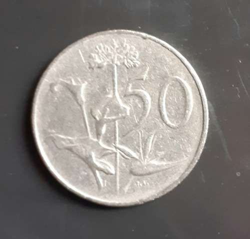 South Africa - 1966 50c - Afrikaans Coin