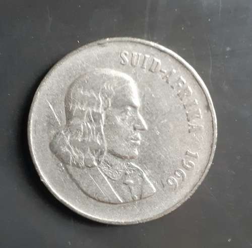 South Africa - 1966 50c - Afrikaans Coin