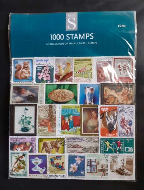 Collection of 1000 World Stamps