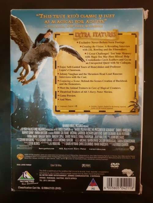 Harry Potter and The Prisoner of Azkaban (2 DVD Set)