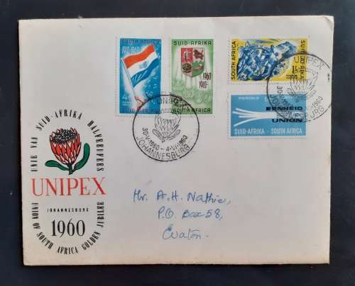 South Africa - 1960 UNIPEX FDC
