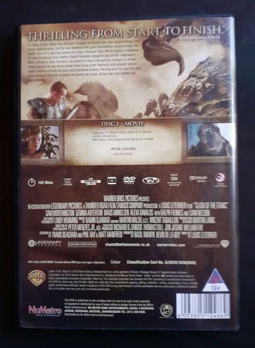 Clash of The Titans (DVD)