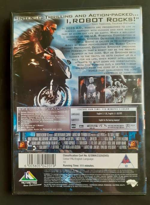 I, Robot - Will Smith  (Cinema Edition DVD)