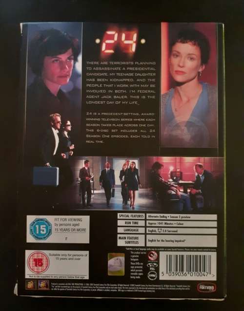 24 - Season 1 (Set of 6 DVDs)