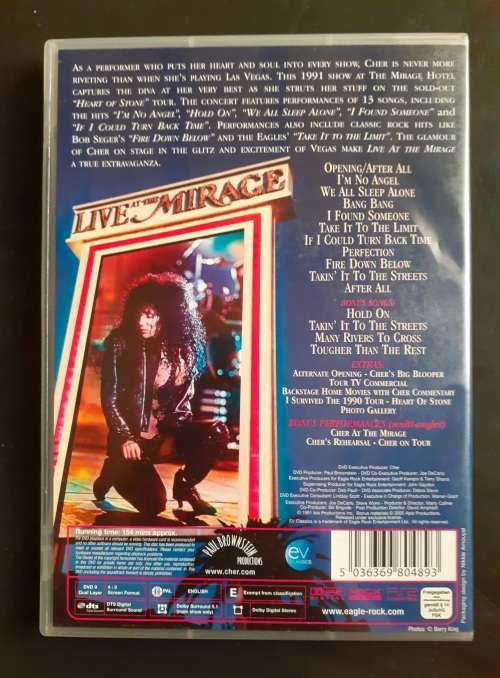 Cher - Extravaganza Live At The Mirage (DVD)