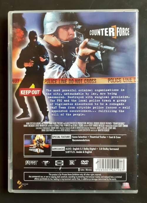 Counter Force - Michael Rooker & Robert Patrick (DVD)