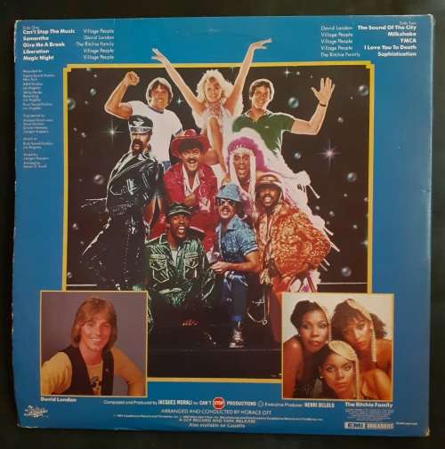 Village People - Can`t Stop The Music (The Original Soundtrack Album) LP Vinyl Record