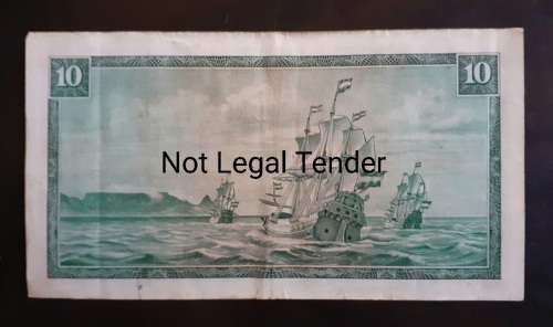South Africa - Ten Rand TW de Jongh Bank Note - XF