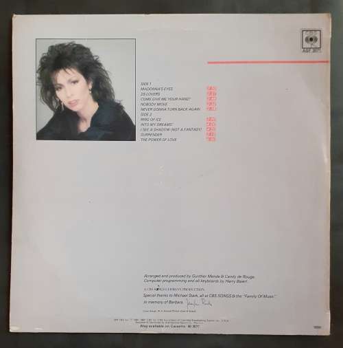 Jennifer Rush - International Version LP Vinyl Record