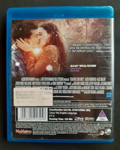 Beautiful Creatures - Alden Ehrenreich & Alice Englert (Blu-ray)