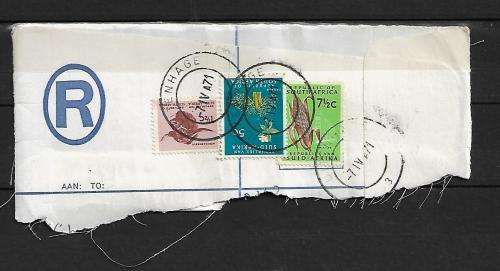 South Africa 1st Definitive Issue 3 Stamps on Paper