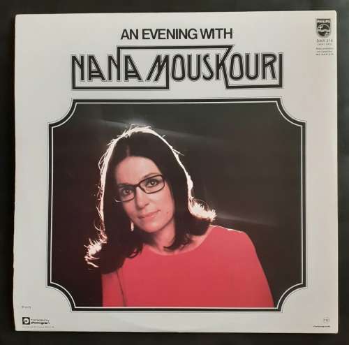 An Evening with Nana Mouskouri Double LP Vinyl Record Set