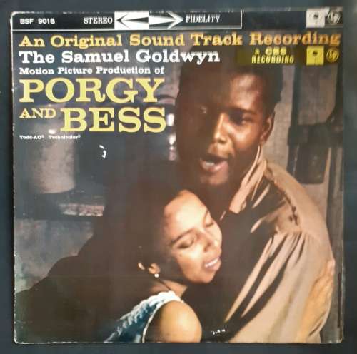 Porgy And Bess (Original Sound Track Recording) LP Vinyl Record