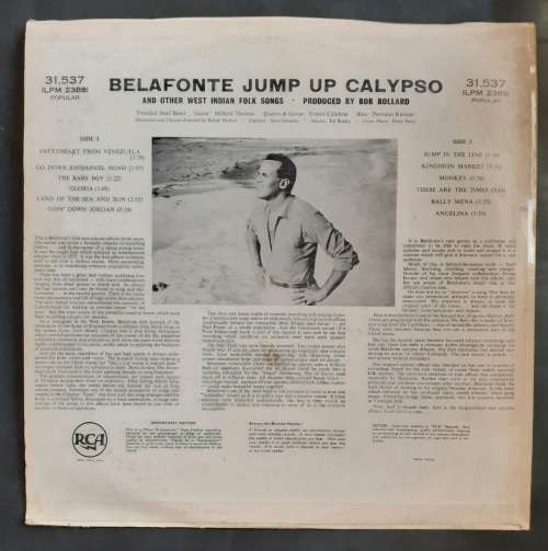 Harry Belafonte - Jump Up Calypso LP Vinyl Record